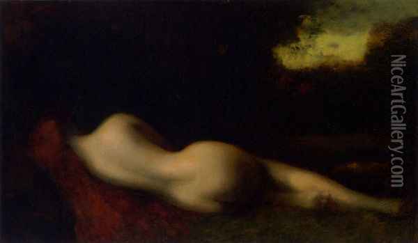 Nude Oil Painting - Jean-Jacques Henner