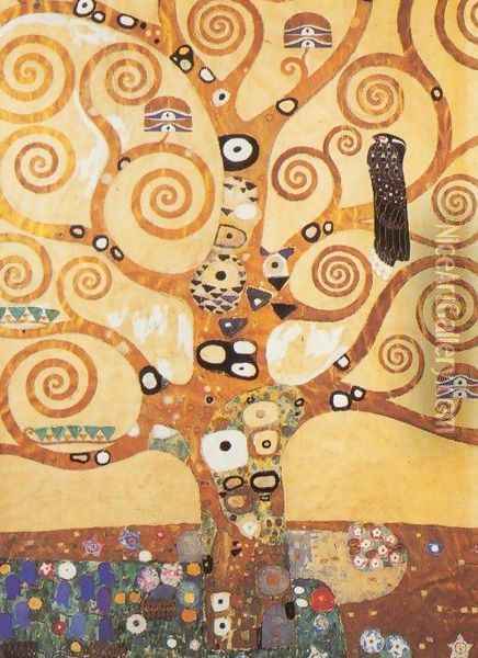 Tree of Life Oil Painting - Gustav Klimt