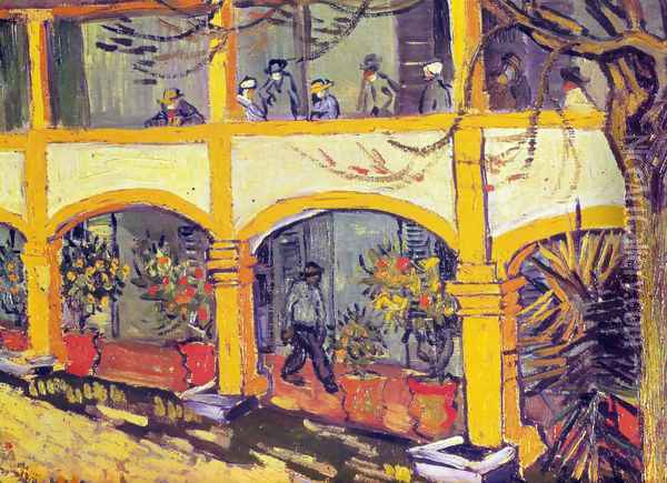 Arles hospital 1 Oil Painting - Vincent Van Gogh