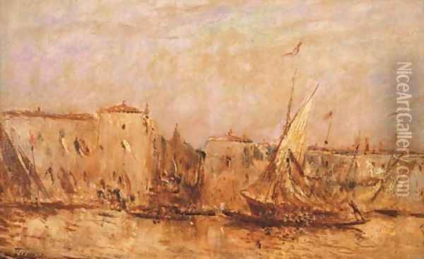 Vue de Venise Oil Painting - Felix Ziem