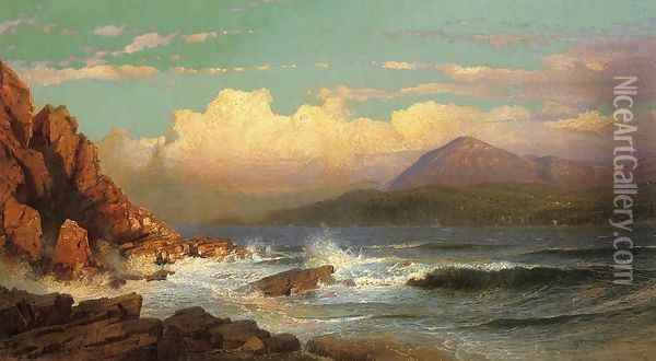 Mt. Desert, Maine Oil Painting - William Trost Richards