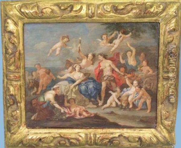 Mythologische Szene Oil Painting - Victor Honore Janssens