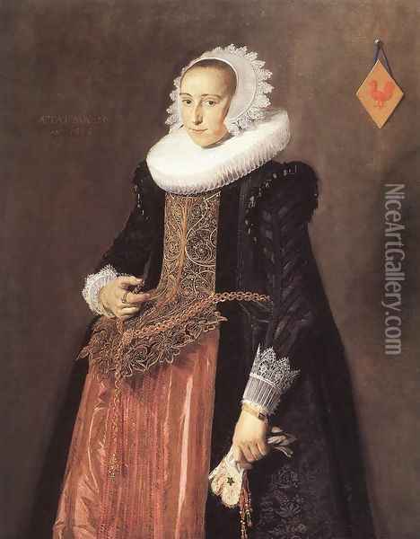 Anetta Hanemans 1625 Oil Painting - Frans Hals