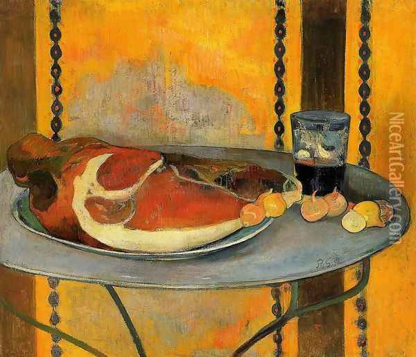 The Ham Oil Painting - Paul Gauguin