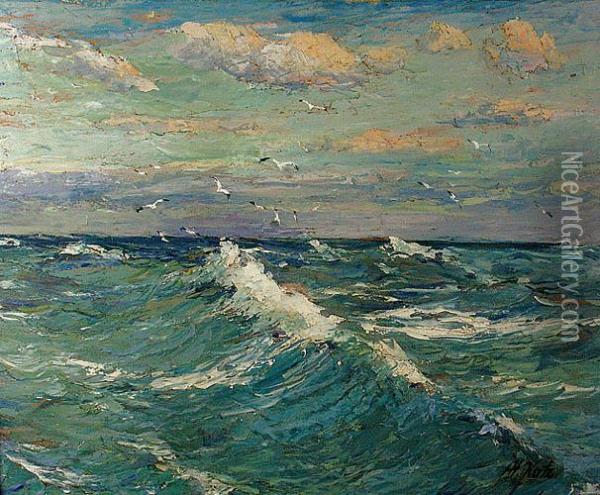 Morze Oil Painting - Hanns Ludwig Katz