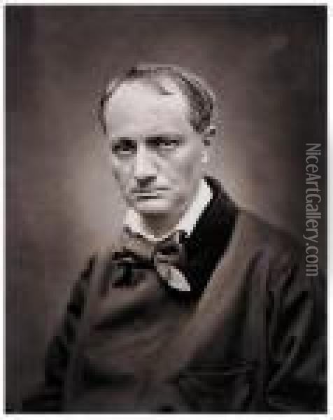 Charles Baudelaire Oil Painting - Etienne Carjat