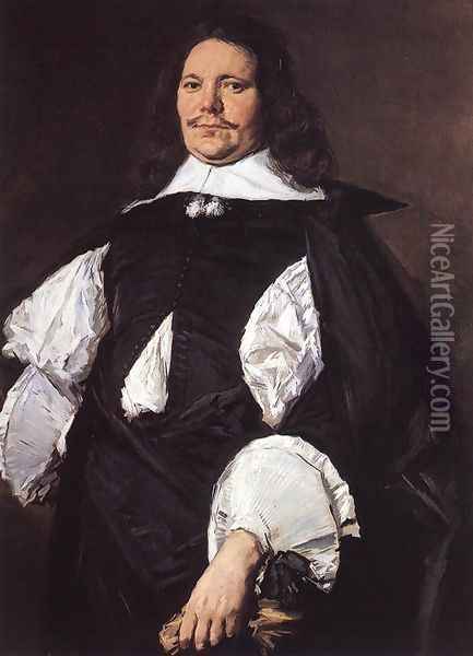 Portrait of a Man (2) Oil Painting - Frans Hals