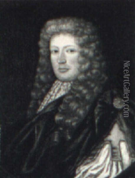 Portrait Of Sir Robert Henley Oil Painting - Mary Beale