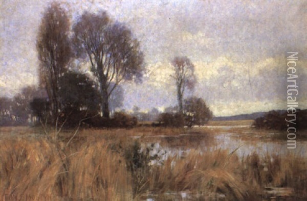February Oil Painting - Thomas Edwin Mostyn