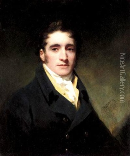 Portrait Of Commander Hugh Clapperton Oil Painting - Sir Henry Raeburn
