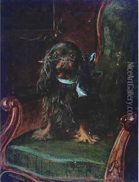 The lord of the manor Oil Painting - James Clarke Waite