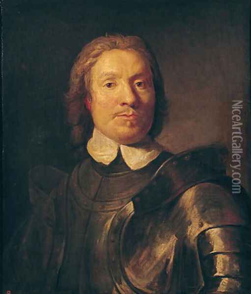 Oliver Cromwell (1599-1658) Oil Painting - Gaspard de Crayer