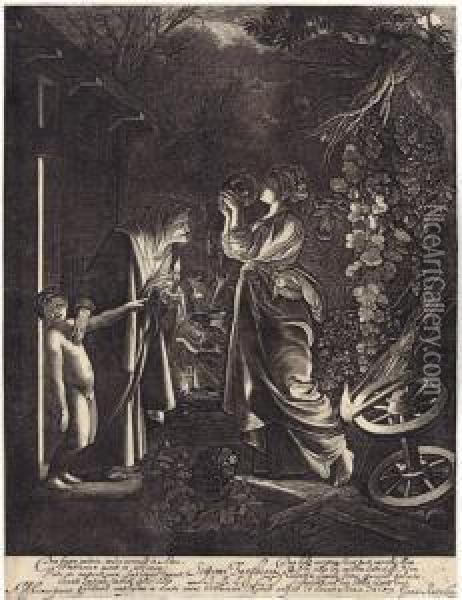 Ceres Seeking Her Daughter Oil Painting - Hendrick Goudt