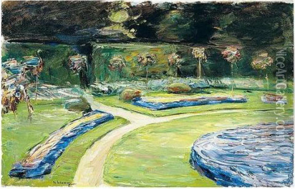 Wannseegarten (wannsee Garden) Oil Painting - Max Liebermann