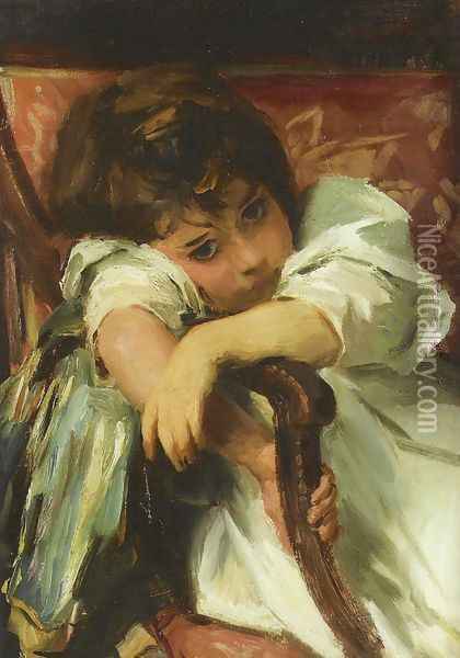 Portrait of a Child Oil Painting - John Singer Sargent