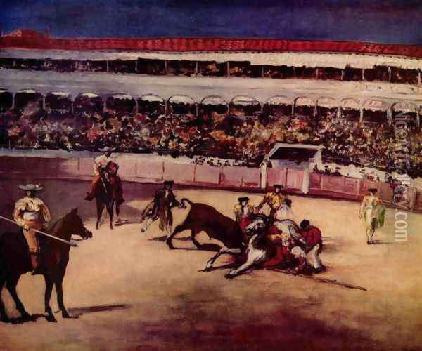Bullfighting Oil Painting - Edouard Manet