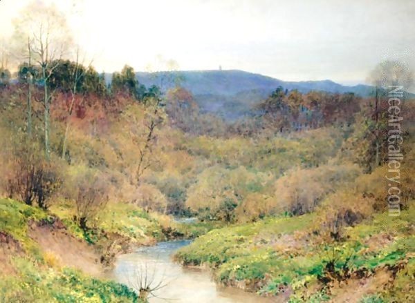 Springtime Oil Painting - Harry Sutton Palmer