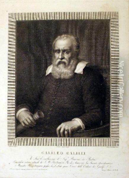 Galileo Galilei, A Sua Eccellenza Il Sig.r Barone Di Renden Oil Painting - Pietro Bettelini