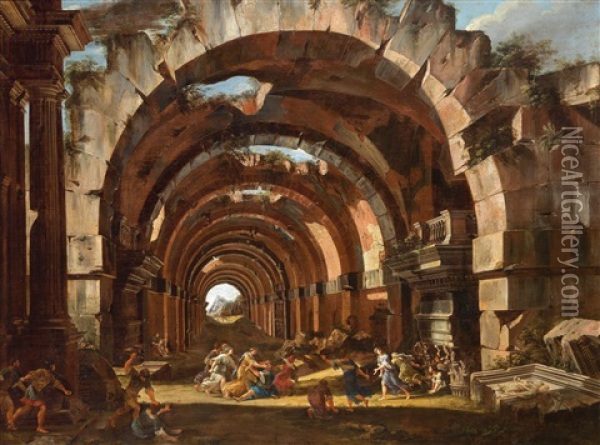 Arches In Ruins And Hecuba