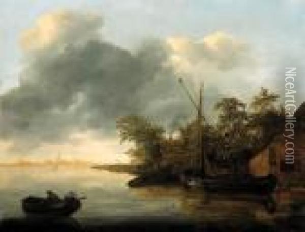 Cabel, A. Oil Painting - Adriaen Van Der Kabel