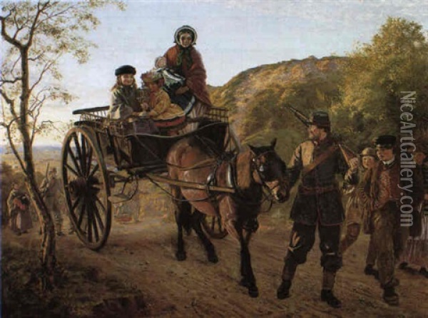 Hero Of The Day Oil Painting - Frederick Bacon Barwell