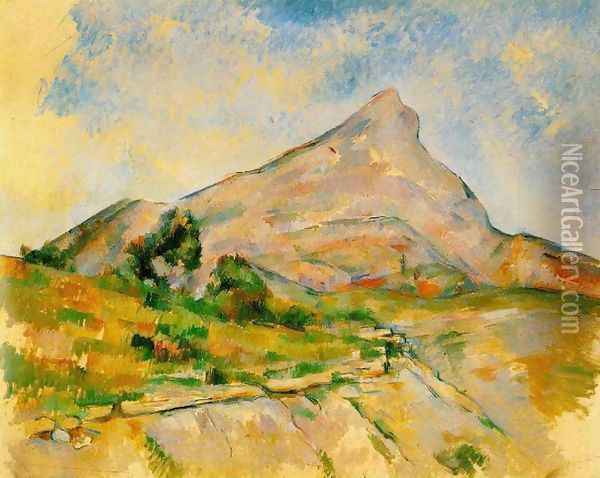 Mont Sainte Victoire9 Oil Painting - Paul Cezanne