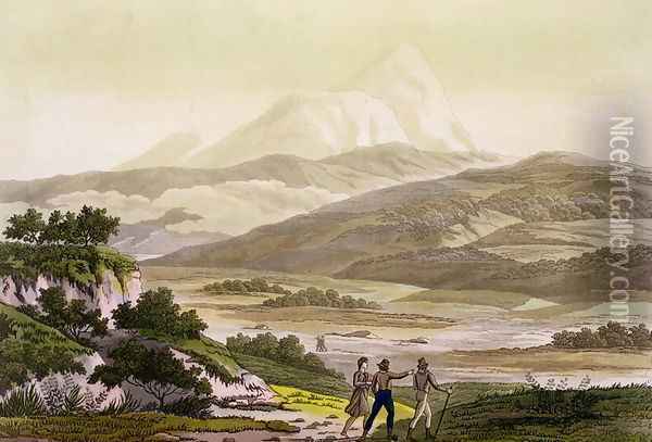 Mount Cayambe Ecuador Oil Painting - Humboldt, Friedrich Alexander, Baron von