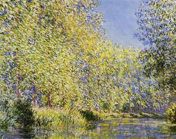 Bend In The River Epte Oil Painting - Claude Oscar Monet