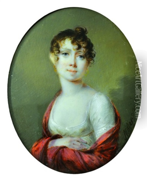 Auguste Marie Von Engelhardt Oil Painting - Alexander Molinari