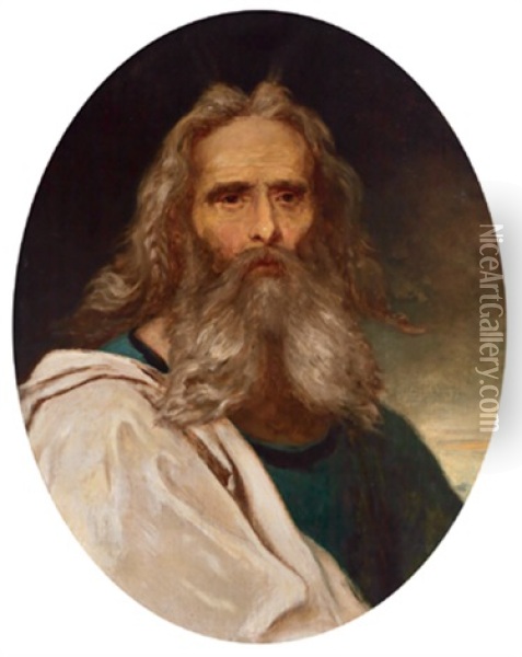 Bildnis Eines Bartigen Mannes Oil Painting -  Guercino