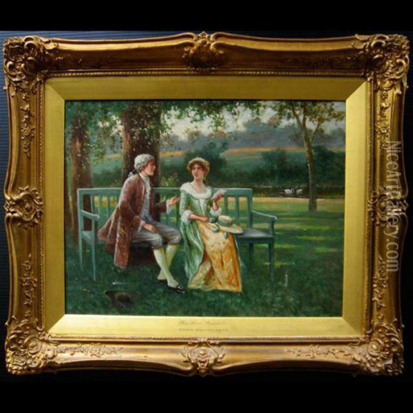 The Love Sonnet Oil Painting - Eugene Joseph Macswiney