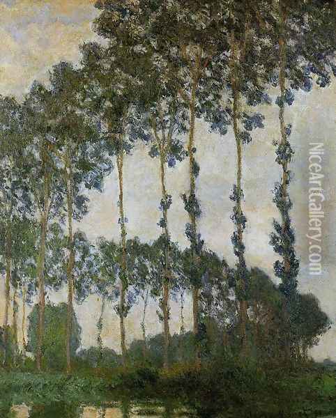 Poplars Near Giverny Oil Painting - Claude Oscar Monet