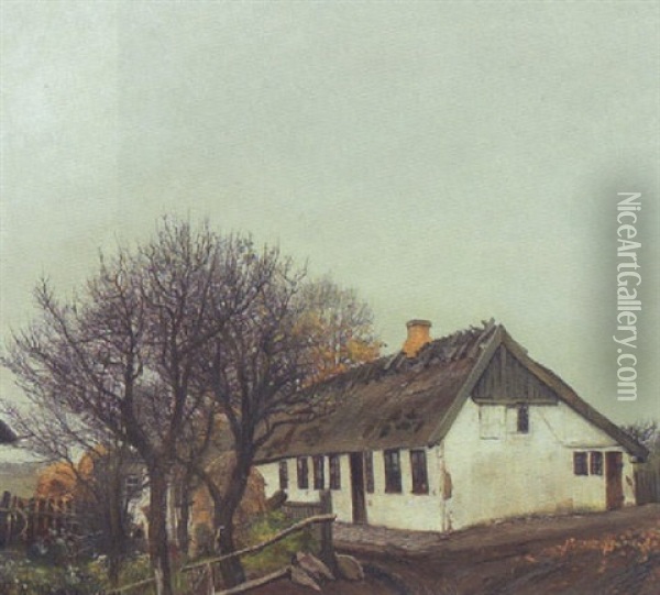 Tidligt Foraar, Melby Oil Painting - Laurits Andersen Ring