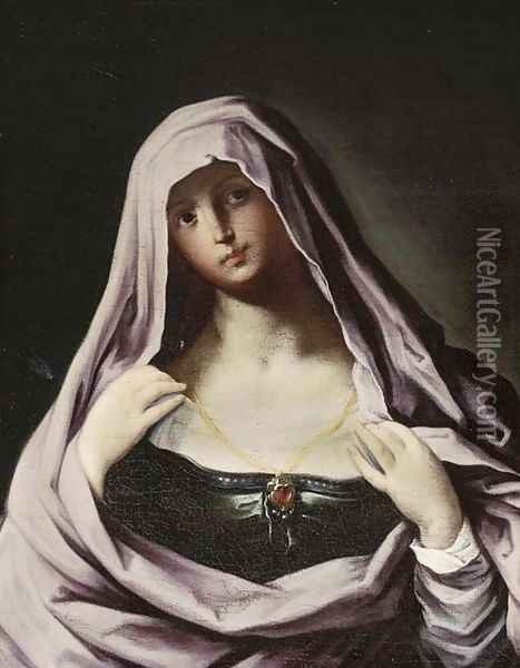 A female Saint Oil Painting - Guido Reni