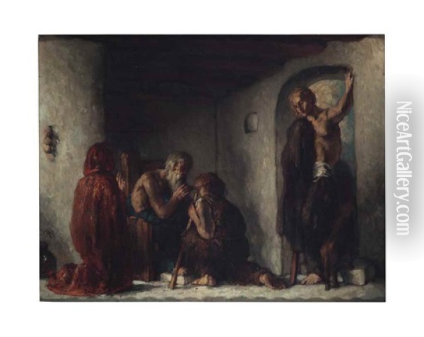 The Prodigal Son Oil Painting - Charles De Sousy Ricketts