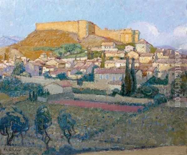 Avignon Oil Painting - Pierre Gaston Rigaud