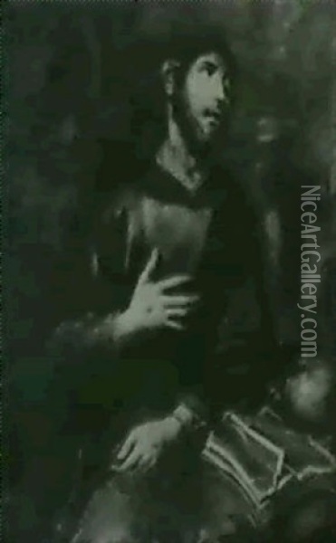 Saint Francois Oil Painting - Diego Polo the Elder