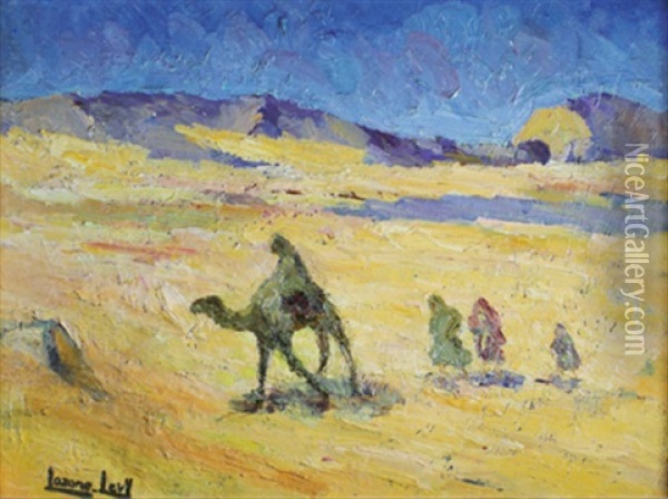 Famille Dans Le Desert Oil Painting -  Lazare-Levy