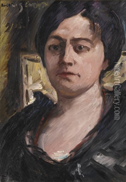 Portrat Charlotte Corinth (portrait Of Charlotte Corinth) Oil Painting - Lovis Corinth