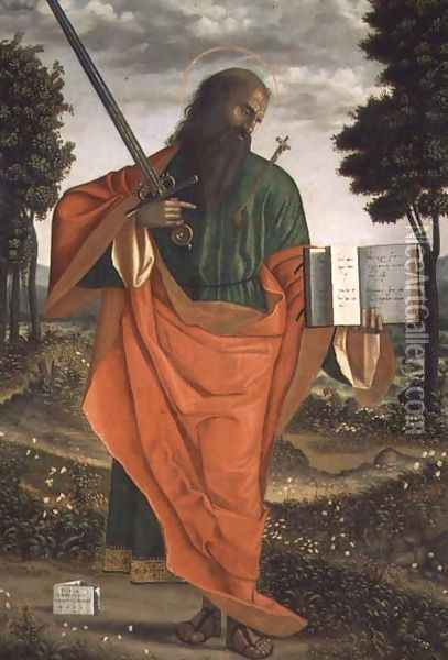St. Paul, 1520 Oil Painting - Vittore Carpaccio