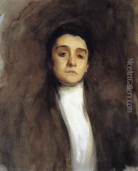 Eleanora Duse Oil Painting - John Singer Sargent