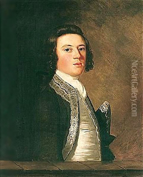 Portrait Of Paul Henry Ourry (1718-1783) Oil Painting - Sir Joshua Reynolds