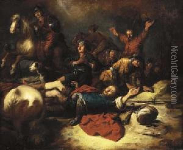 The Conversion Of Saul Oil Painting - Benjamin Gerritsz. Cuyp
