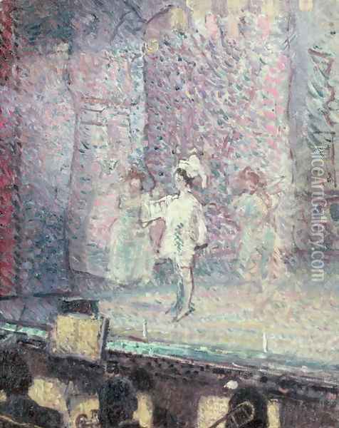 The Music Hall Oil Painting - Spencer Frederick Gore