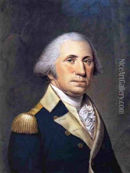 Portrait of George Washington Oil Painting - Ellen Wallace Sharples