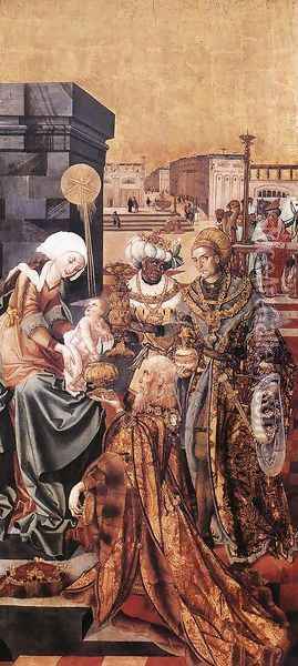 The Adoration of the Magi 1506-10 Oil Painting - Master M.S.