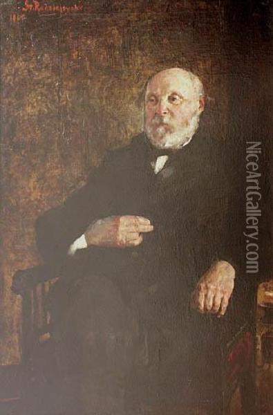 Portret Piotra Wedrychowskiego Oil Painting - Stanislaw Radziejowski