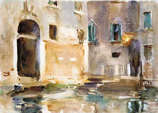 Venice ca 1903 Oil Painting - John Singer Sargent