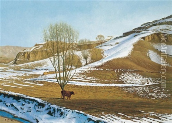 Early Spring Oil Painting -  Wu Tao