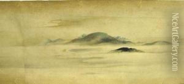 The Four Seasons Oil Painting - Kano Yosen'In